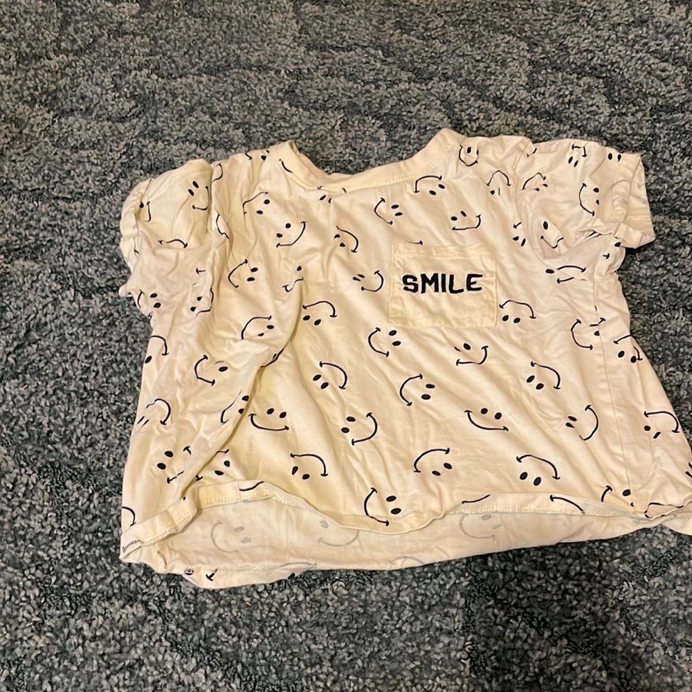 Yellow Smiley Tee